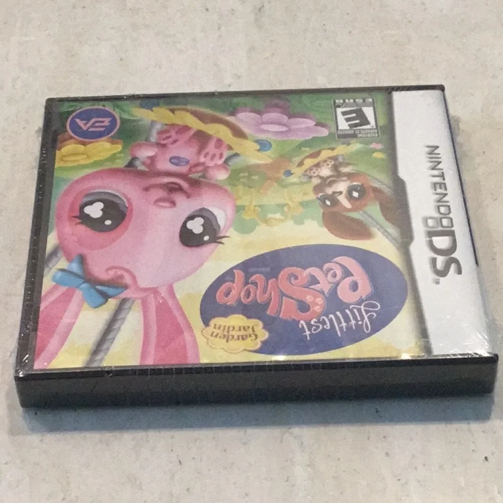 Littlest Pet Shop Garden Jardin Nintendo DS Game Brand New Factory Sealed LPS